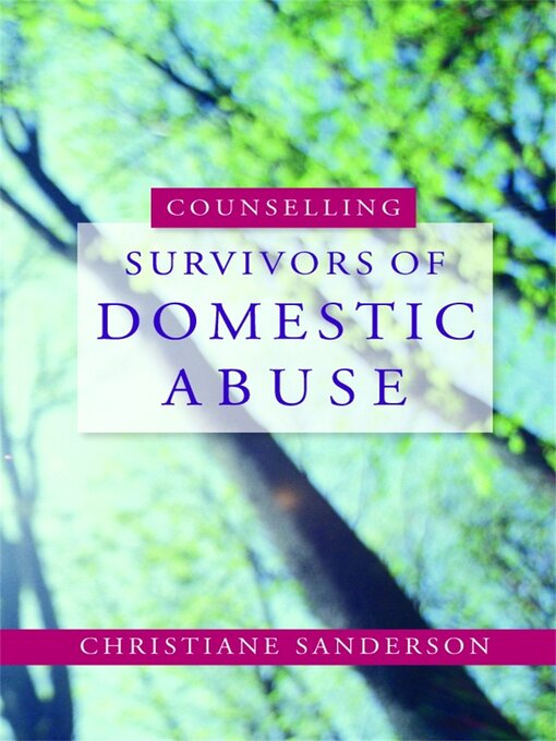 Title details for Counselling Survivors of Domestic Abuse by Christiane Sanderson - Wait list